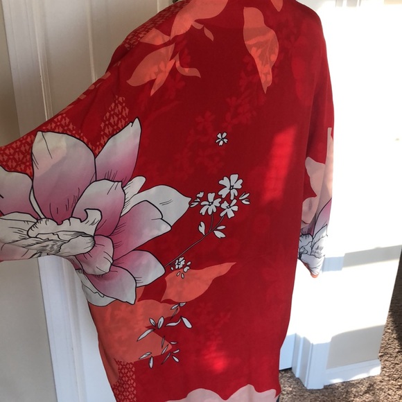 NWT Charlie B Reversible Kimono Wrap size Small - Picture 13 of 14